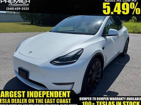 TESLA MODEL Y 2023 7SAYGDEFXPF814089 image